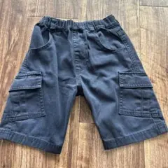 COMME CA ISM ネイビー ハーフパンツ 100A