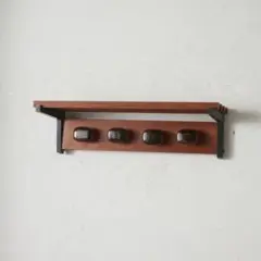 92408★英国 ウォールラック 壁掛け コートフック ウォールハンガー
