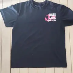 バドミントン Tシャツ 黒 メッセージ入り