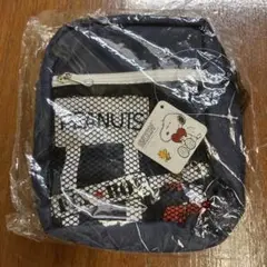 ☆新品！スヌーピー　ショルダーバッグ　紺色　ネイビー☆
