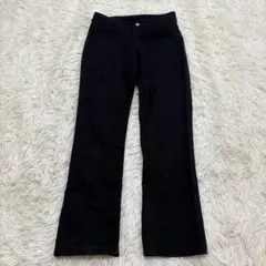 m974 CIMARRON ストレッチ黒パンツ L相当 ゆったり ブラック 綿