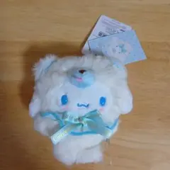シナモン　ふわもさドール　マスコットホルダー　シナモロール　サンリオ　ふわもさ
