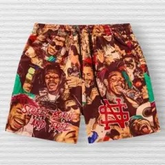セール 新品 ROMWE Men's ハーフパンツ XLサイズ HIPHOP