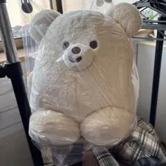 ころまるさんおすわりＢＩＧぬいぐるみ（白）
