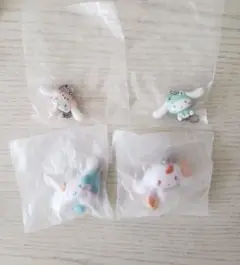 シナモロール☆ラテいろあにまるマスコット‪☆そらいろエモーションチャーム‪☆4点