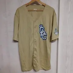プロ野球名球会ユニフォーム2016☆フリーサイズ☆背番号無し☆ベージュ☆非売品