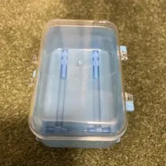 アタッシュケース　おもちゃ　入れ物　ミニチュア　青