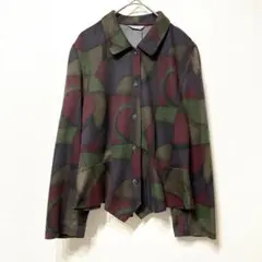 LADIES FASHION シャツ　ブラウス　トップス　デザイン　柄シャツ