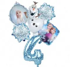 【新品未使用】アナと雪の女王　エルサ　お誕生日バルーンセット