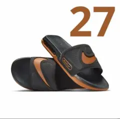 新品未使用 27センチ エアマックス サンダル NIKE 25秋モデル　キャメル