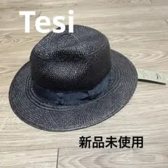 新品未使用 テシ TESI パナマハット M ストローハット
