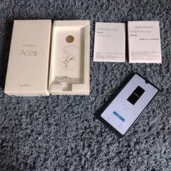 ☆美品☆ Xperia Ace III SOG08 SIMフリー ブルー