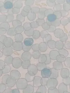 水彩　バブル　フィッシュ　生地　1m