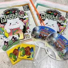 パズドラ ガンホーツアー 2025 特典 ラバーコースター セット まとめ売り