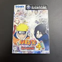 NARUTO4 Nintendo ゲームキューブ　ナルト　任天堂　ゲーム