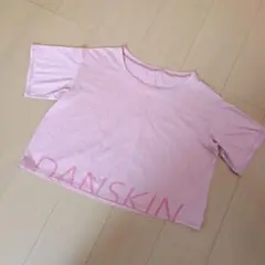 DANSKIN ピンク クロップド丈 Tシャツ M