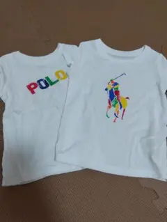 POLO カラフルロゴ Tシャツ 100cm