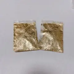 未使用　フェイク金箔　2袋