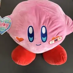 星のカービィ　ぬいぐるみ　クッション　used品