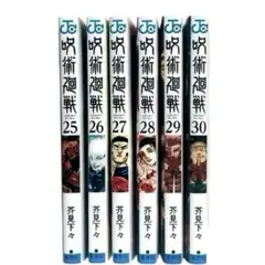 呪術廻戦 25 26 27 28 29 30 巻 6冊セット