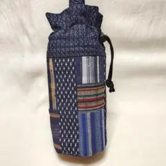 久留米絣のボトルカバー D