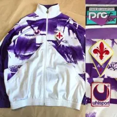 2021-22 Fiorentina Kappa Hooded Track Jacket - 7/10 - (L)