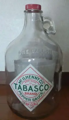 TABASCO 1ガロンガラス瓶