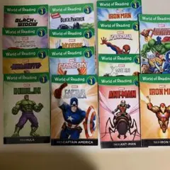 World of Reading Level 1 マーベルキャラクター