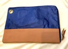 新品未使用Fly Try Bagのクラッチバッグ　ネイビー