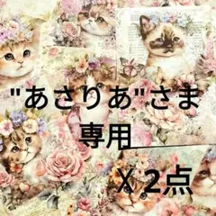 "あさりあ"さま専用です(ᯫ᳐ ᑊ⩊ᑊ ᯫ᳐)