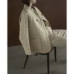 新品未使用 QUILTING NO COLOR JACKET yellow