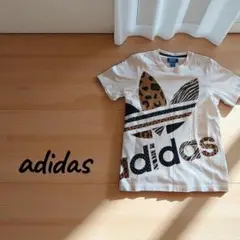 adidas アニマルプリント 半袖Tシャツ