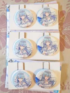 一番くじホロライブ Wedding 雪花ラミィ 缶バッジ