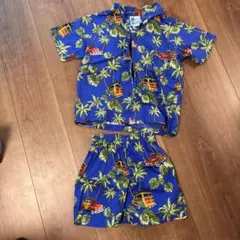 ハワイで購入　アロハシャツとパンツ　サイズ7