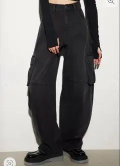 MICHIXSLY VOLUME ジーンズ　ブラック　新品タグ付き SLY | MICHIXSLY VOLUME ジーンズ (ワイド ) |SHEL'TTER WEBSTORE