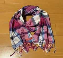 デニム&ダンガリー　チェック柄ストール