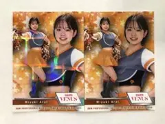 【新井みゆき】BBM 2024 チア 巨人 パラレル版 2枚セット
