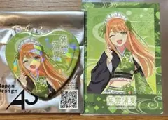 学マス 東京駅 にっぽん グルメ ハート 缶バッジ ミニフォト 紫雲清夏