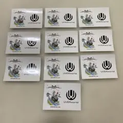 UVERworld レッドブル　ステッカー　10枚セット