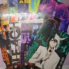 一番くじ　BLEACH　F賞　クリアポスター　全10種　コンプリートセット