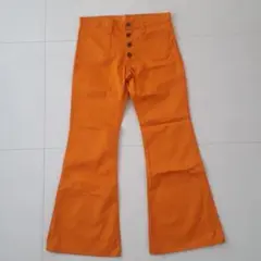 70s 80s ROX レトロ ヴィンテージ ベルボトム フレアパンツ