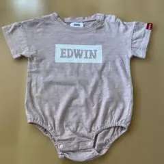 EDWIN ベージュ ロンパース