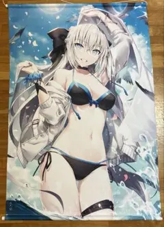 FGO　水着モルガン　我美蘭　B2タペストリー