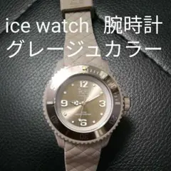 ほぼ新品 ice watch 腕時計 人気のグレージュカラー 超美品✨即購入可