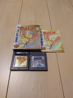 ゲームボーイカラー　ポケットモンスター金　銀　セット