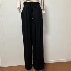 クラシカルエルフ　ブラック ワイドパンツ イージーパンツ　XL