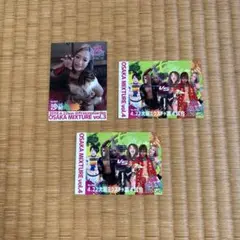 沙紀　プロレスカード3枚セット