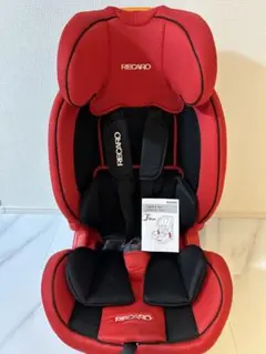 美品❗️RECARO チャイルドシート J1 デュオ クレナイレッド
