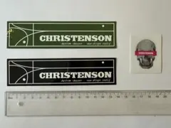 CHRISTENSON クリステンソン　ステッカー 3枚セット