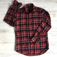 メンズシャツ　チェックシャツ